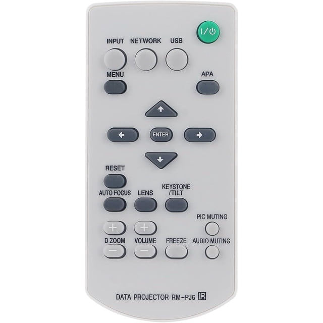 RM-PJ6 Remote Control fit for Sony LCD Projector VPL-ES4 VPL-ES1 VPL-EX7 VPL-ES2 RM-PJ5 RM-PJ7 PJ4 PJ2