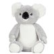 thumbnail image 1 of Mumbles - Juguete de Peluche Printme Diseño Koala (Gris, Blanco), 1 of 1
