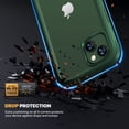 thumbnail image 4 of Funda de teléfono Diaclara diseñada para iPhone 13 6.1 (verde), 4 of 7