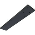 thumbnail image 6 of Ekena Millwork 2 1/2"W x 14"D Hidden Floating Steel Heavy Duty Bracket, Powder Coated Black, 6 of 10
