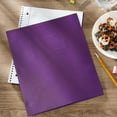 thumbnail image 2 of Pen + Gear 2-Pocket Paper Folders, Solid Purple Color, 50-Count, Letter Size, 2 of 10