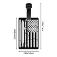 thumbnail image 4 of Luggage Tags for Suitcases, Submarine Vintage Flag Leather Bag Luggage Tags ID Label Tags Privacy Protection Travel Bag Labels, 4 of 6