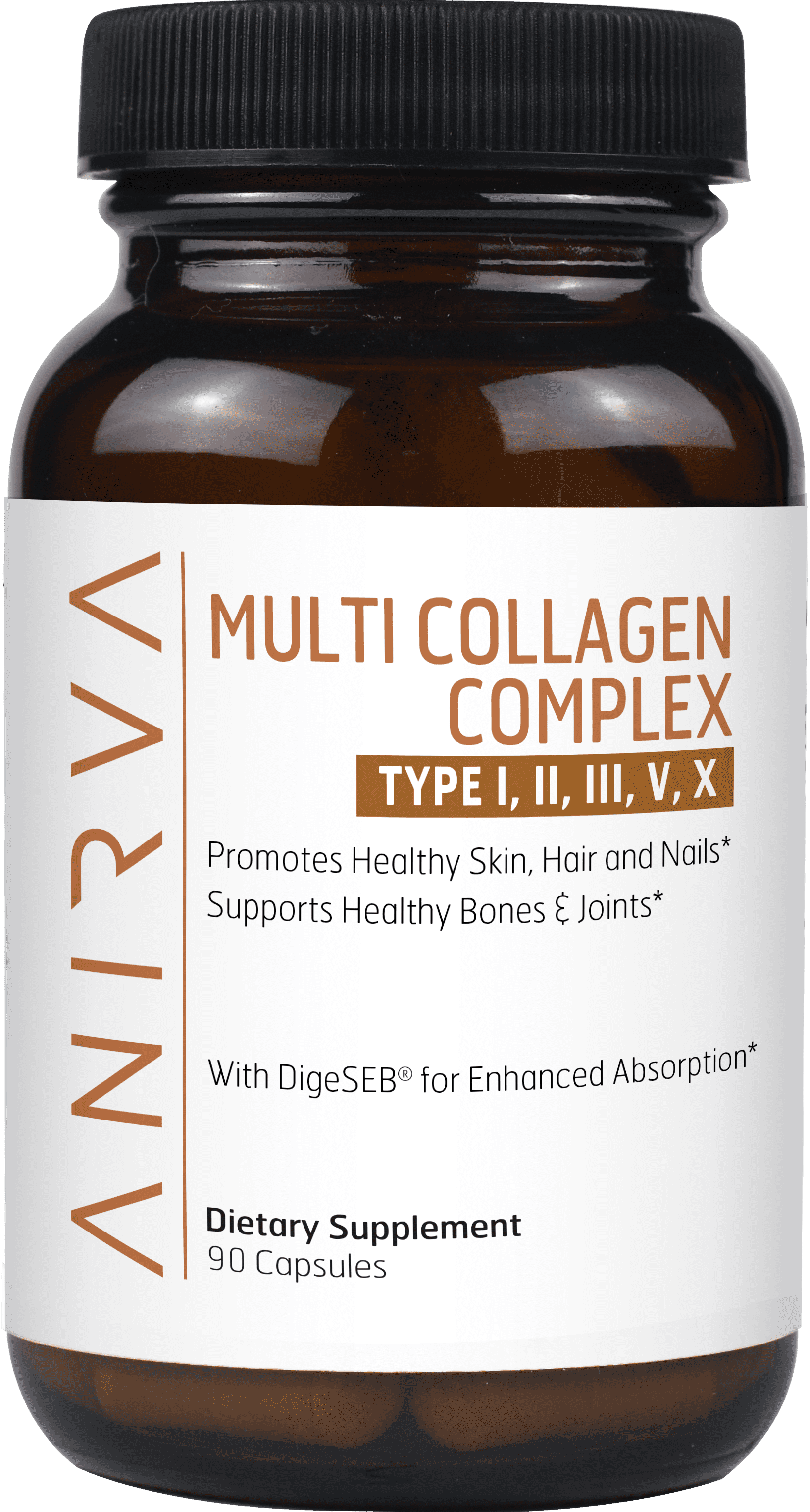 Multi Collagen Complex Type I, II, III, V, X Collagen Supplement