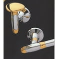 thumbnail image 4 of Filigrana Polished chrome and gold small towel bar. Towel rail, 4 of 4