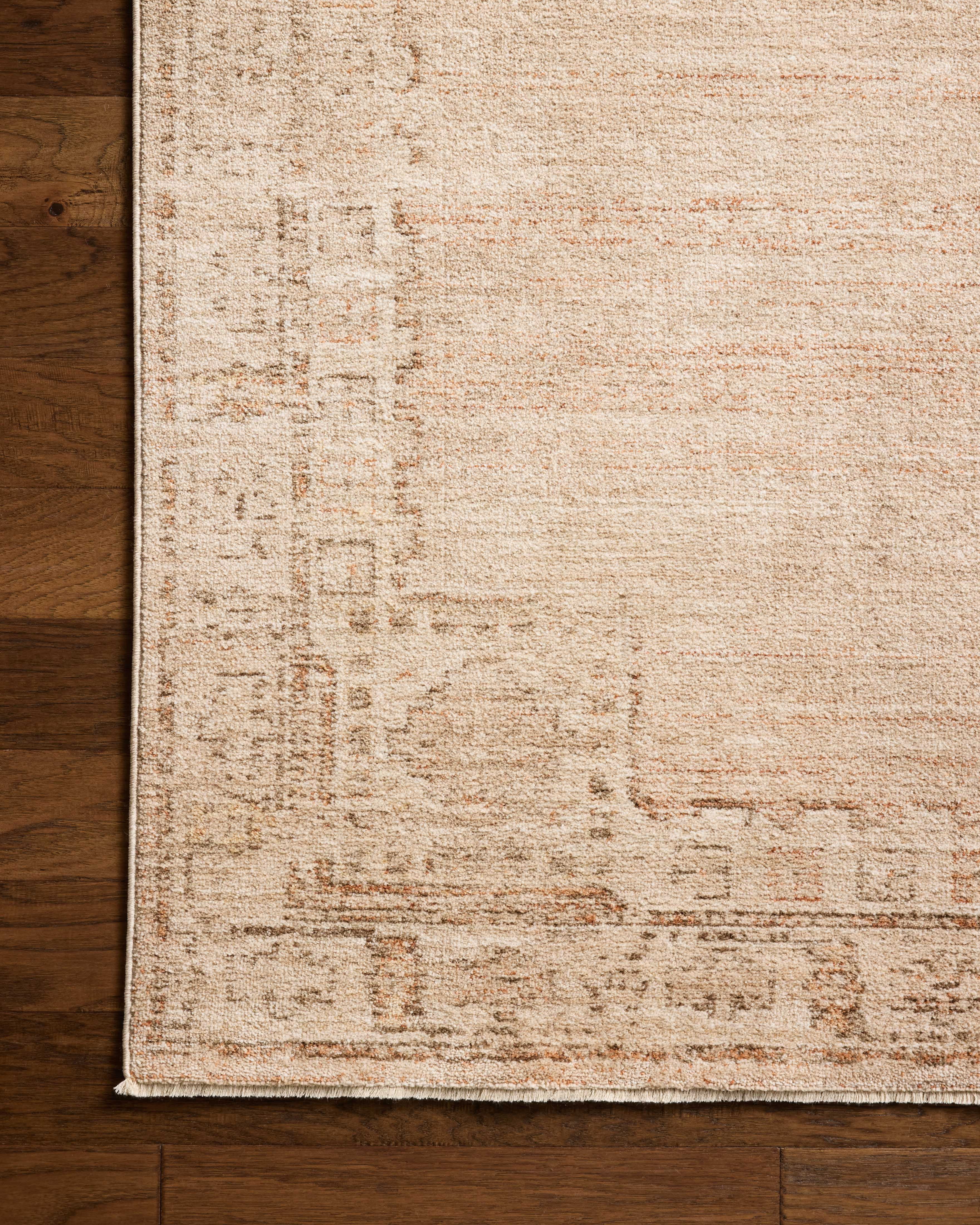 Chris Loves Julia x Loloi Palma Spice / Natural 5'-3" x 7'-6" Area Rug