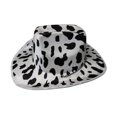 thumbnail image 2 of Soumake Cowboy Hat Eco-Friendly Wear Resistant Woolen Holiday Costume Party Hat For Home Fashion, 2 of 8