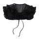 thumbnail image 1 of Moda mujer chica gasa cuello falso chal vestido decoración Accesorios Negro Yuyangstore Cuello falso de gasa para mujer, 1 of 8