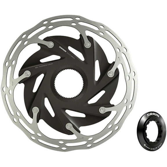 SRAM CenterLine XR Disc Brake Rotor - 160mm, Center Lock, 1.85mm, Includes Internal Tooled Lockring