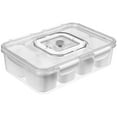 thumbnail image 6 of ENOKING Divided Serving Tray with Lid and Handle, Snacks Box Food Storage Container, Microwave Safe, 6 of 10