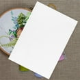 thumbnail image 1 of SOPOTUTU 4Pcs Water Soluble Stabilizer Sheets for Embroidery Patterns with Adhesive Backing White, 1 of 8