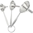 thumbnail image 1 of Less Steel Mini Funnels For Transferring Of Fluid Dry Ingredients, 1 of 5