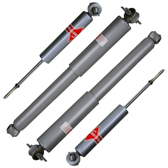Set of 4 Gas-A-Just Shocks Struts For Chevy Chevelle Monte Carlo Pontiac Le Mans GTO Buick Skylark Olds A-Body - BuyAutoParts