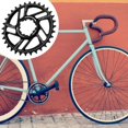 thumbnail image 2 of LOVIVER Direct Mount Chainring 32T - 42T MTB Mountain Road Bike Chainwheel Bicycle Round Black 34T, 2 of 7