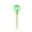 Green, variant on WRKEKC Clearance 32 Holes Wand Toy 32 Hole Smiling Face Stick with Refill New Children's Wand Toy 10ml
