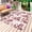 Red, variant on Sage Green Fruit Outdoor Rug 5x7 Ft - Reversible Patio Rug Outdoor Camping Rugs, Vintage Plant Nature Botanical Flower Washable Indoor Outdoor Area Rugs, Non-Slip Outdoor Carpet Runner for Deck/Porch
