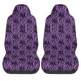 thumbnail image 2 of ZICANCN Car Seat Covers Front Seats Only,Abstract Purple Animal Stripes Automotive Seat Covers Protectors for Cars Trucks Suv 2 Pack, 2 of 8