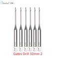 thumbnail image 1 of 6 unids/pack puertas endodónticas dentales taladro Glidden rotativo 32mm uso del motor limas Endo de acero inoxidable # 1-6, 1 of 4