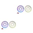 thumbnail image 1 of Soidarity Freno de disco de bicicleta con pernos, piezas de ciclismo ligeras, resistentes al desgaste, resistentes, de varios tamaños, Type4 NO4, 1 of 6