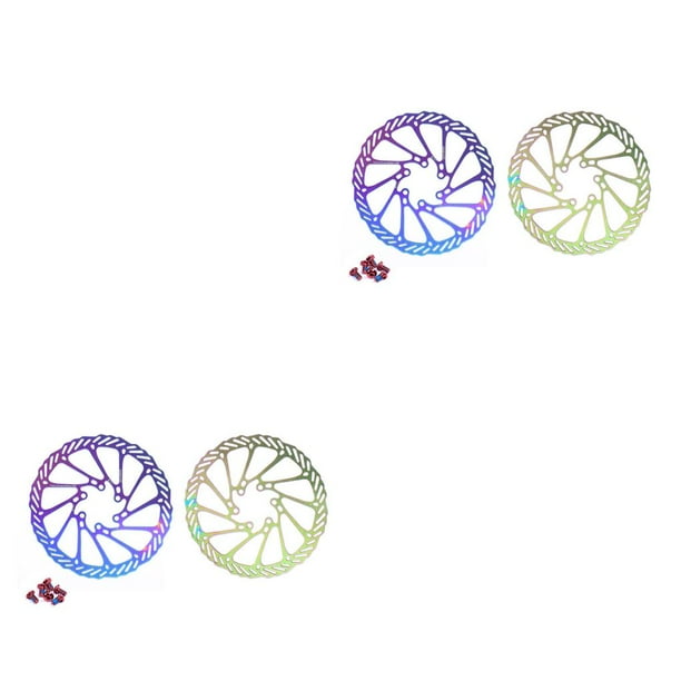 Eigraketly Freno de disco de bicicleta, piezas ligeras para ciclismo, resistentes al desgaste, resistentes, de varios tamaños, Kit de rotores de Tipo5 2piezas Eigraketly CBP489369