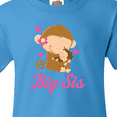 thumbnail image 4 of Inktastic Big Sis Monkeys Youth T-Shirt, 4 of 5