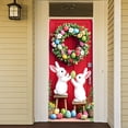 thumbnail image 1 of Easter Door Curtain Suitable For Large Party Supplies Room Garden Wall Decoration Holiday Decoration Background, 1 of 7