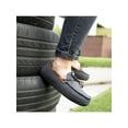 thumbnail image 5 of ULTRAIDEAS Mens Comfy Moccasin Slippers Memory Foam House Shoes Sherpa Fleece, 5 of 6