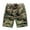 Green Camouflage, variant on LYMAYTER Men Casual Shorts Summer Versatile Camo Shorts Lightweight Drawstring Shorts XS-2XL