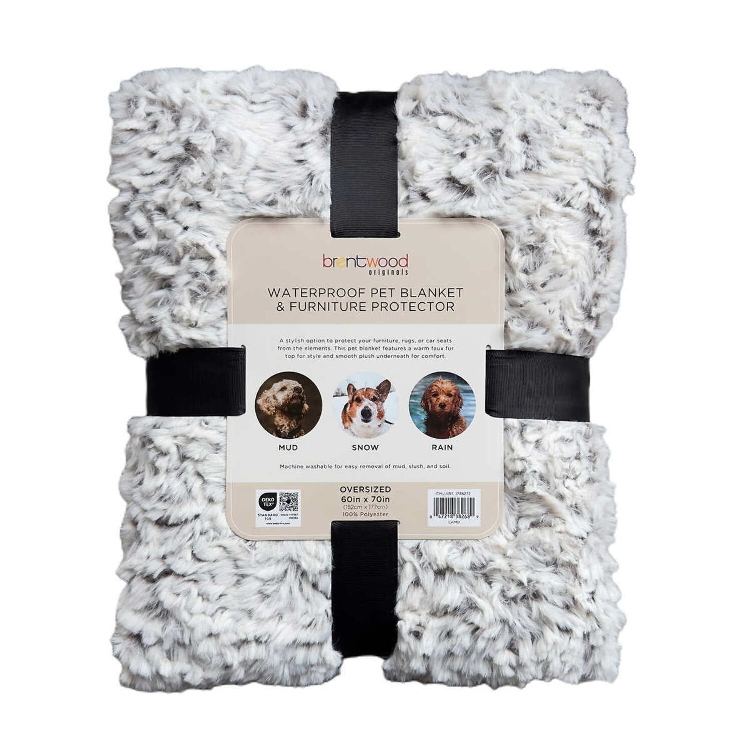 Brentwood Originals Oversized Waterproof Pet Blanket and