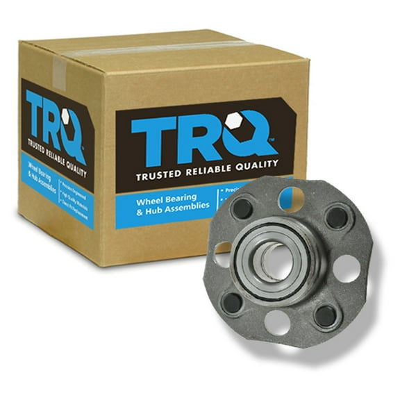 TRQ Rear Wheel Hub & Bearing for 98-02 Accord w/ Drum Brakes BHA54260 Fits select: 1998-2002 HONDA ACCORD