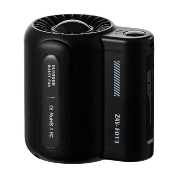 Ventilador de Cintura Portátil Matsuzay 4500mAh Negro