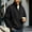 Black, variant on Vxararl Zip Up Jacket Long Sleeve Fleece Sweatshirt Men Lightweight Fleece Full Zip no Hood Athletic Jacket Versatile - Business, Fall, Winter, Spring Jacket Full Zip Fleece Jacket Men White 2xL