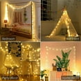 thumbnail image 2 of Star String Lights,20 ft /40 LED String Lights,Battery Operated,Warm White Christmas Fairy Lights for Christmas Tree/Wedding/Party/Bedroom/Home and Outdoor Decoration,2 Pcs, 2 of 7