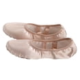 thumbnail image 5 of Satin Ballet Practice Shoes Sole Ballet Slipper Gymnastics Dance Shoes for Adults Women (Size 33), 5 of 5