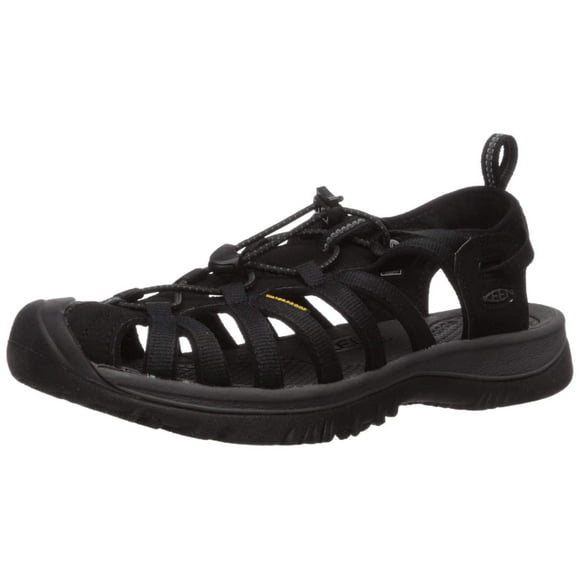 KEEN Women's Whisper-W Sandal, Black/Magnet, 6 M US
