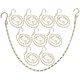 thumbnail image 1 of 10 Uds. Cadena colgante para cesta de flores, cadena colgante para jaula de pájaros, cadena para macetero con un solo gancho, 1 of 6