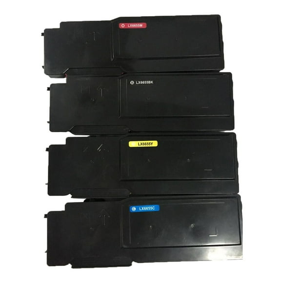 L-ink Compatible Xerox 6655 Toner Cartridge Set (106R02744, 106R02745, 106R02746, 106R02747)