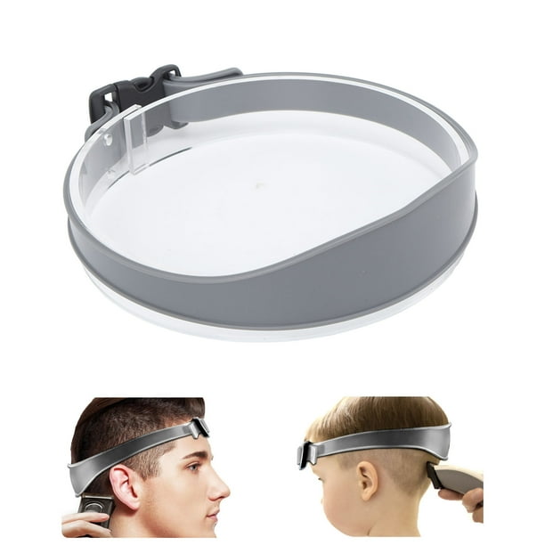 Plantilla Para Recortar El Cabello En El Escote, Banda Guía Para Recortar El Cabello, Guía Para Recortar El Cabello De Silicona Curvada Transpirable Y Plantilla Para Afeitar El