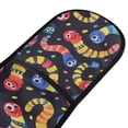 thumbnail image 2 of Dailycode Double Sided Oven Mitt with Loop Heat Resistant Kitchen Long Potholders 7" x 35" Funny Caterpillar, 2 of 6