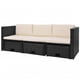 thumbnail image 5 of Conjunto de Salón para Patio Casafoyer en Poliratán Negro con Cojines, 5 of 5