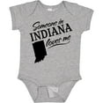 thumbnail image 3 of Inktastic Someone in Indiana Loves Me Boys or Girls Baby Bodysuit, 3 of 5