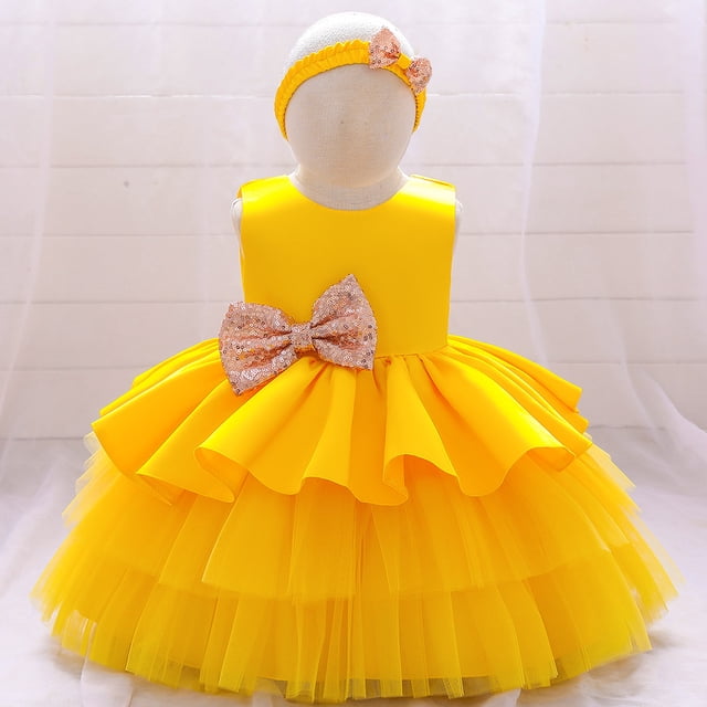 Vestido de princesa para niños, vestido de malla abullonada, vestido para niñas, vestido de cumpleaños para niñas de flores