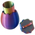 thumbnail image 4 of Caja Almacenamiento Pascua en Forma Favores Fiesta () Azul Verde, 4 of 5