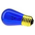 thumbnail image 2 of Novelty Light - 11watt S14 Commerical Grade S14 Transparent Color Replacement Bulbs, E27 Medium Base, Clear, 11 Watt, 25 Pack (Blue), 2 of 2