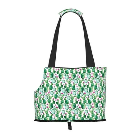 Xecao Cactus Plants for Cat Carrier Small Dog Handbag: The Ideal Travel Companion for Your Pet