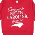 thumbnail image 3 of Inktastic Someone in North Carolina Loves Me Toddler Sweatshirt, 3 of 4