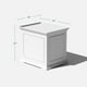 thumbnail image 3 of JJUN Brixton Tray Table - 2-in-1 Outdoor Side Table with Storage and Tray for Patio/Porch | Durable All-Weather Resistant | Classic & Functional, 3 of 18