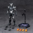 thumbnail image 2 of ZD Toys 1/10 Scale 7 inch Iron Man War Machine MK2 Collector Action Figure, 2 of 3