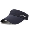 thumbnail image 1 of Riwcyla Visières de Soleil Chapeaux pour Femmes Protection UV Été Respirant Léger Pliable Rafraîchissant Plage Chapeau Queue de Cheval Course Randonnée Marche Chapeau de Sport, 1 of 6