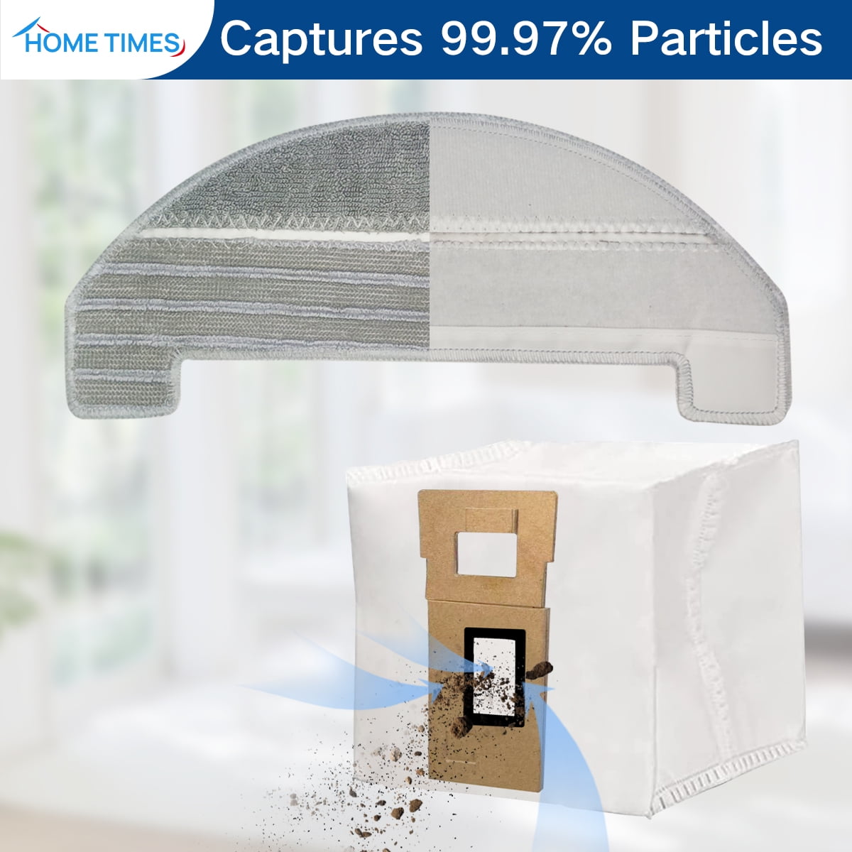 Buy 14 Packs Replacement Parts for iHome AutoVac Nova Self Empty Robot