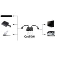 thumbnail image 2 of MesaSe HDMI Extender Up to 30m Over CAT5e CAT6  Extend 1080p Audio Video  Transmit Audio Video, 2 of 11